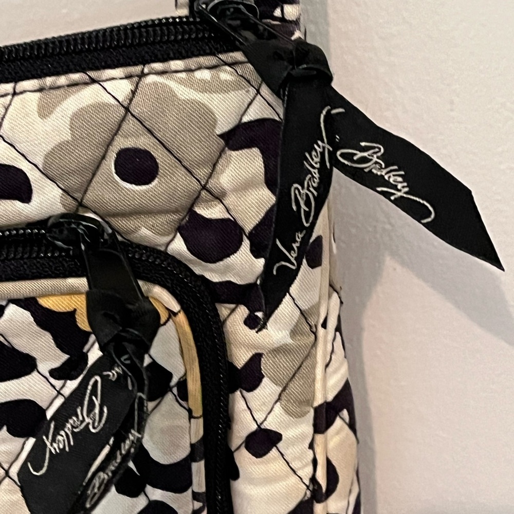 Vera Bradley Yellow & Black Bohemian Crossbody Bag 💛🖤 - Picture 6 of 14